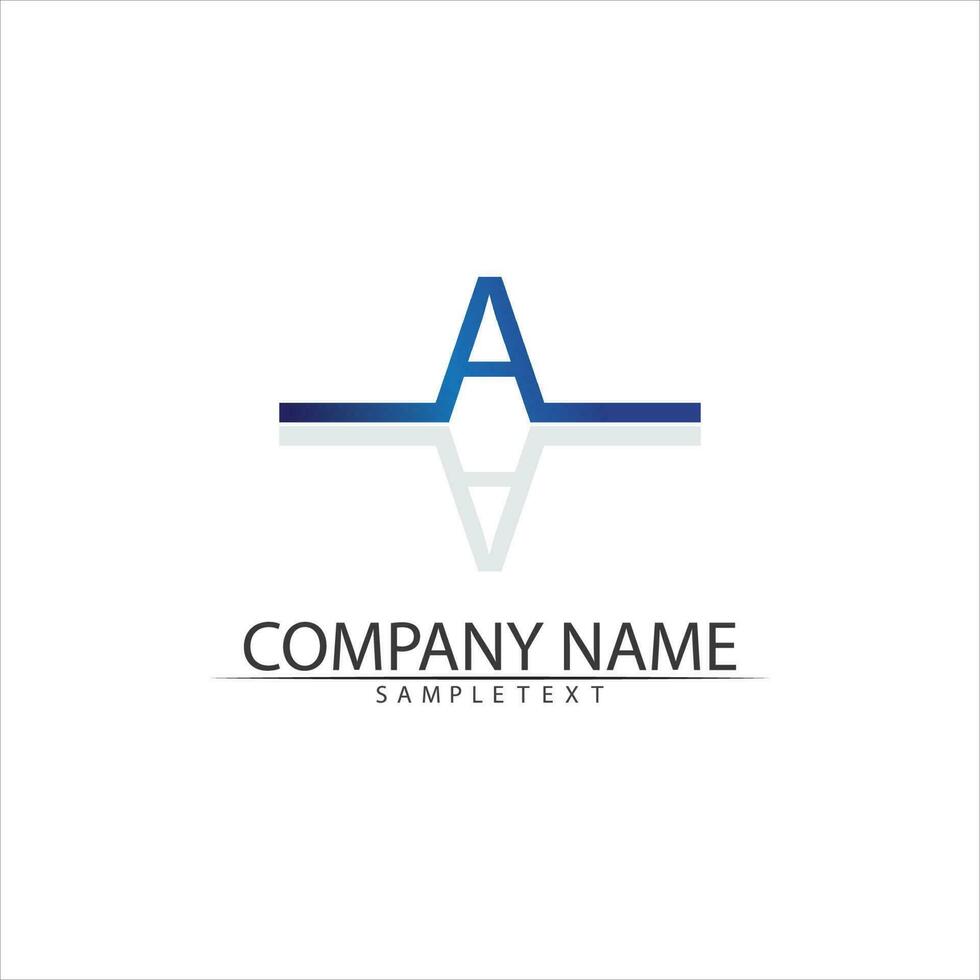 A Letter Logo Template vector