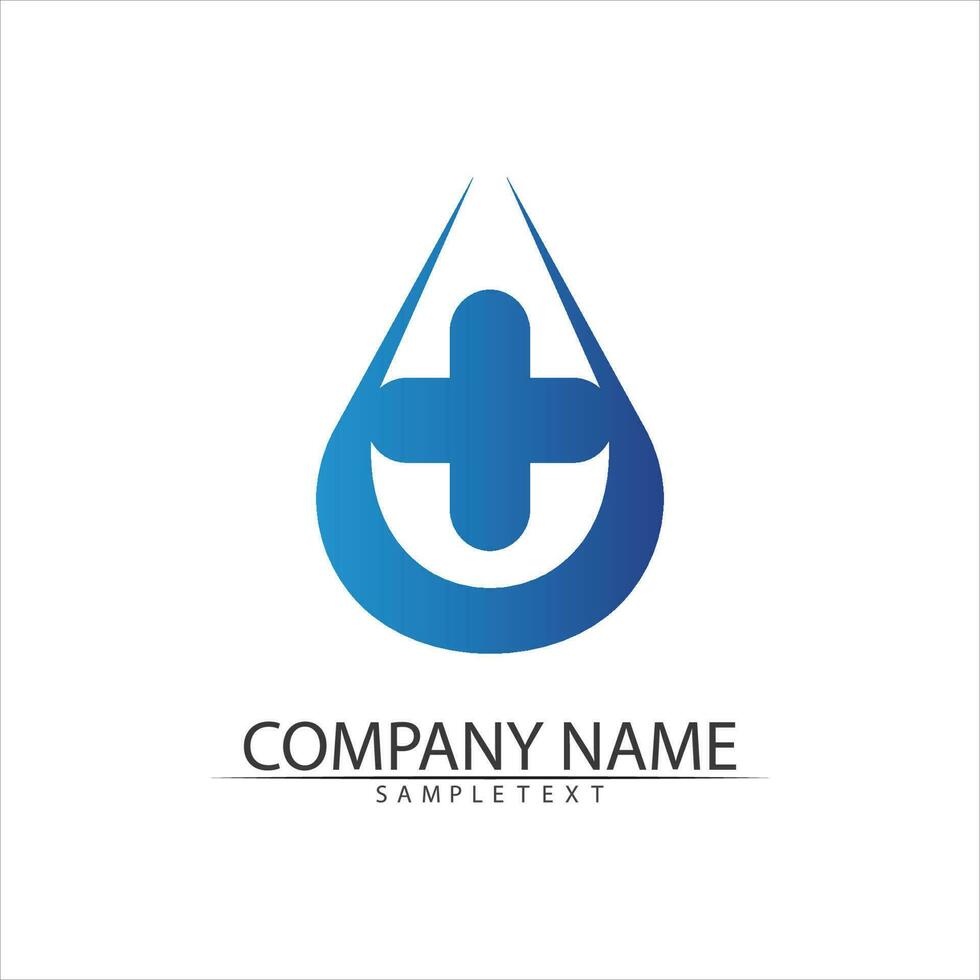 Water wave icon vector
