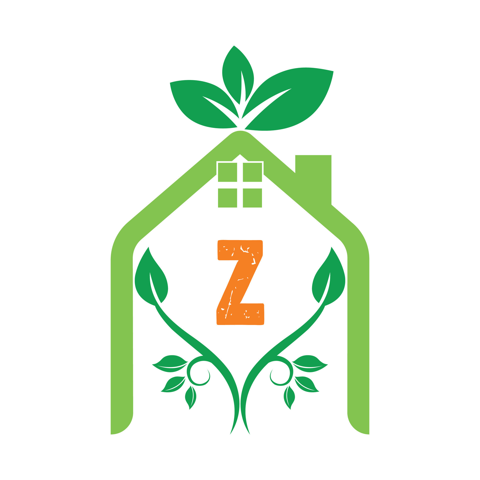 Leaf And Green House Design With Alphabet Uppercase Z 24715872 Vector leaf-and-green-house-design-with-alphabet-uppercase-z-24715872-vector