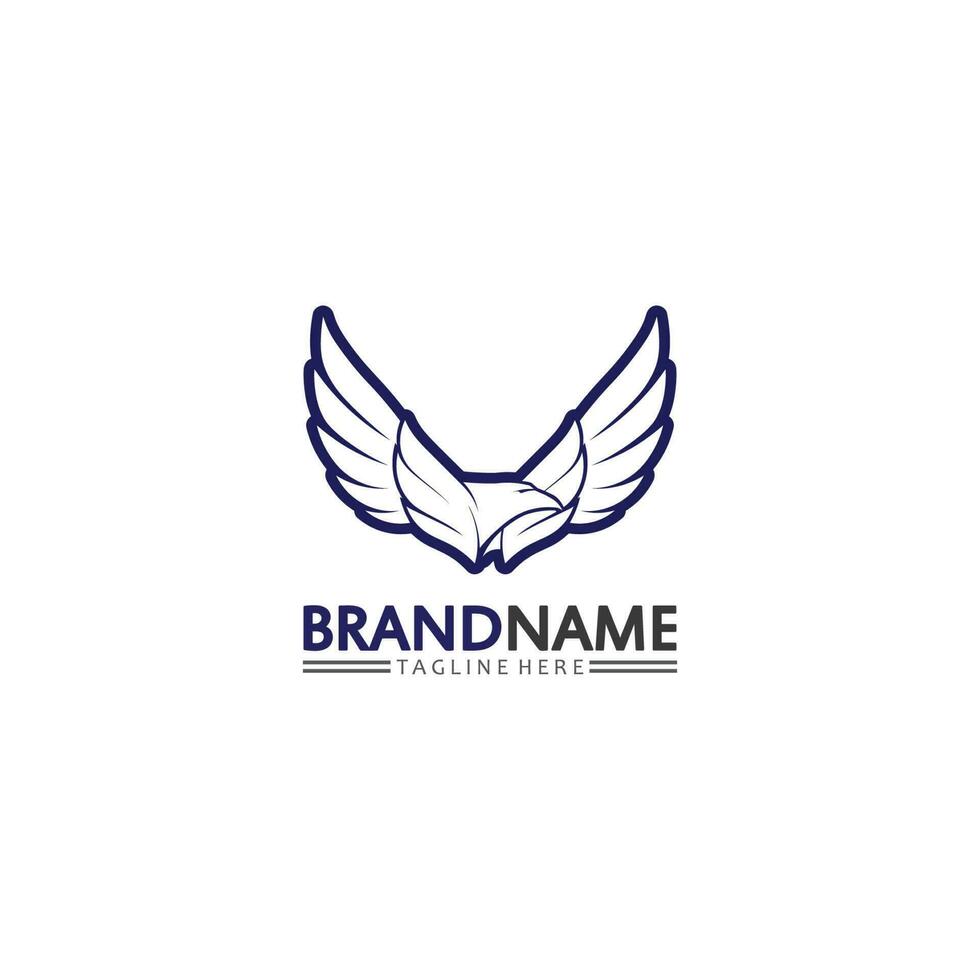 Falcon Logo Template vector