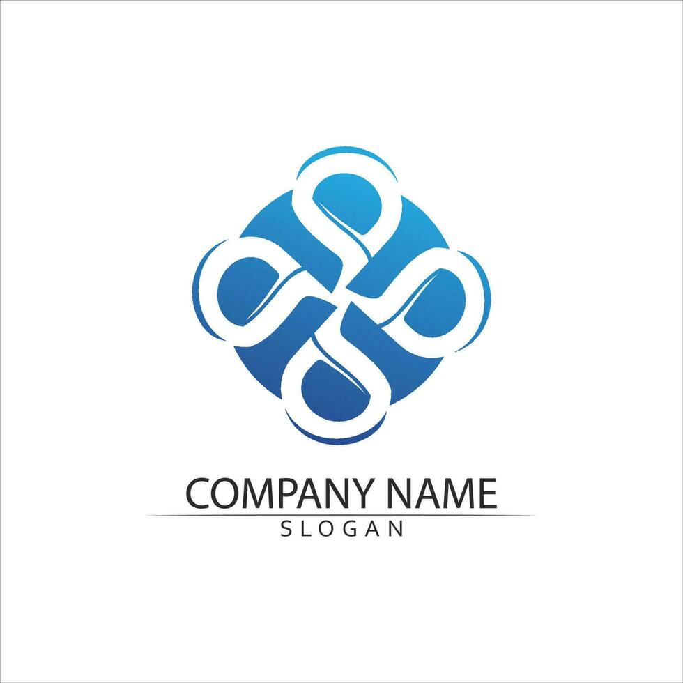 Water drop Logo Template vector