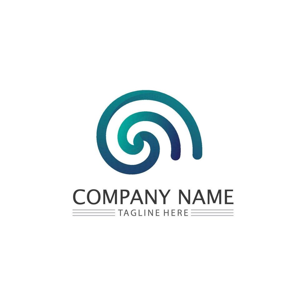 snail logo template vector icon illustration design