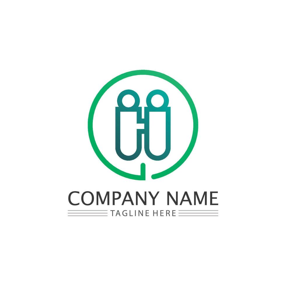 People logo, Team, Succes people work, Group and Community, Group Company and Business logo vector and design Care, Family icon Succes logo