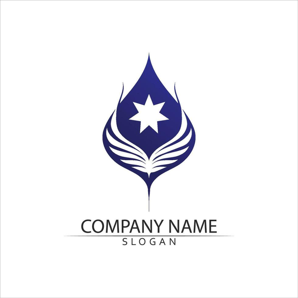 Falcon Logo Template vector