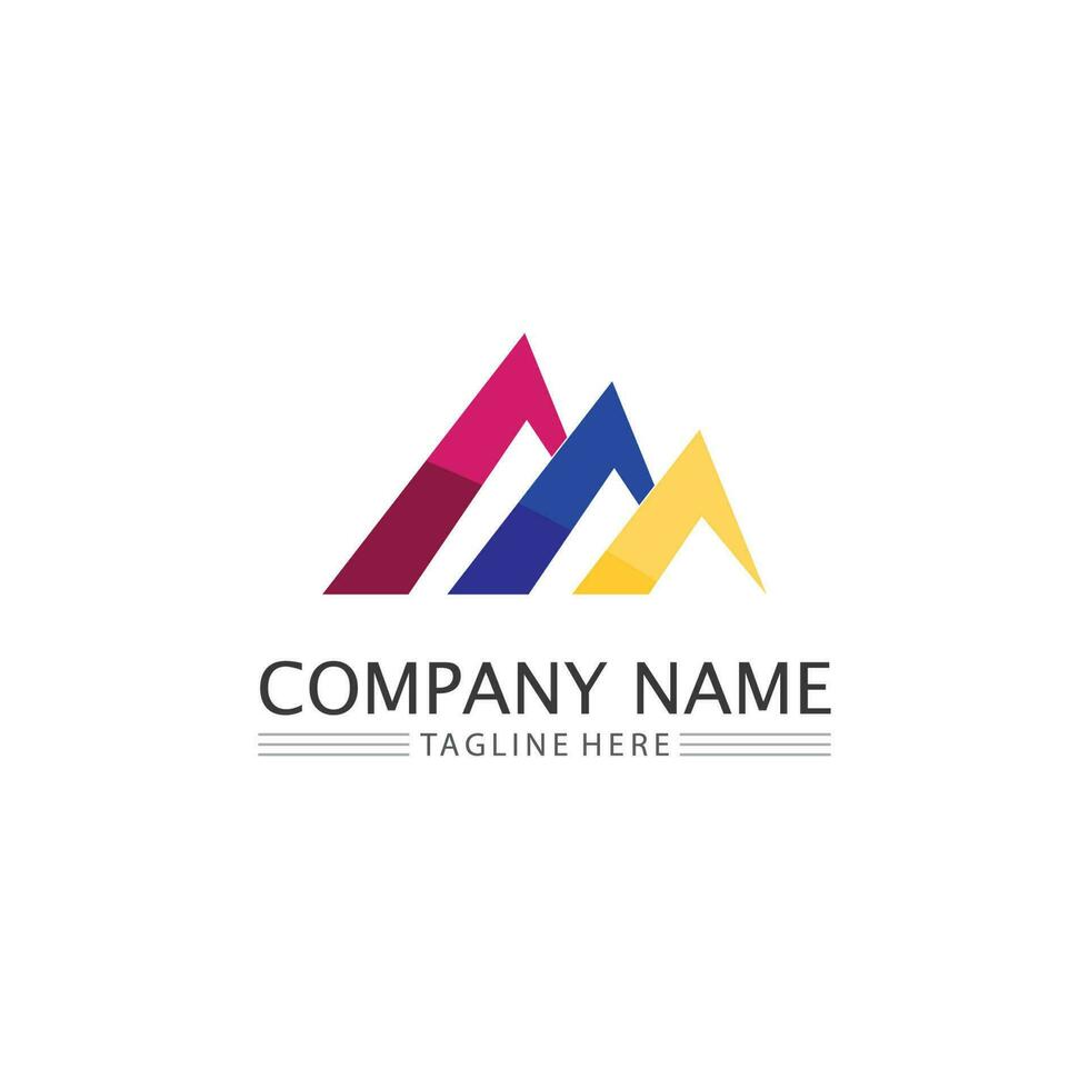 Business logo design Concept image vector Graphic illustration