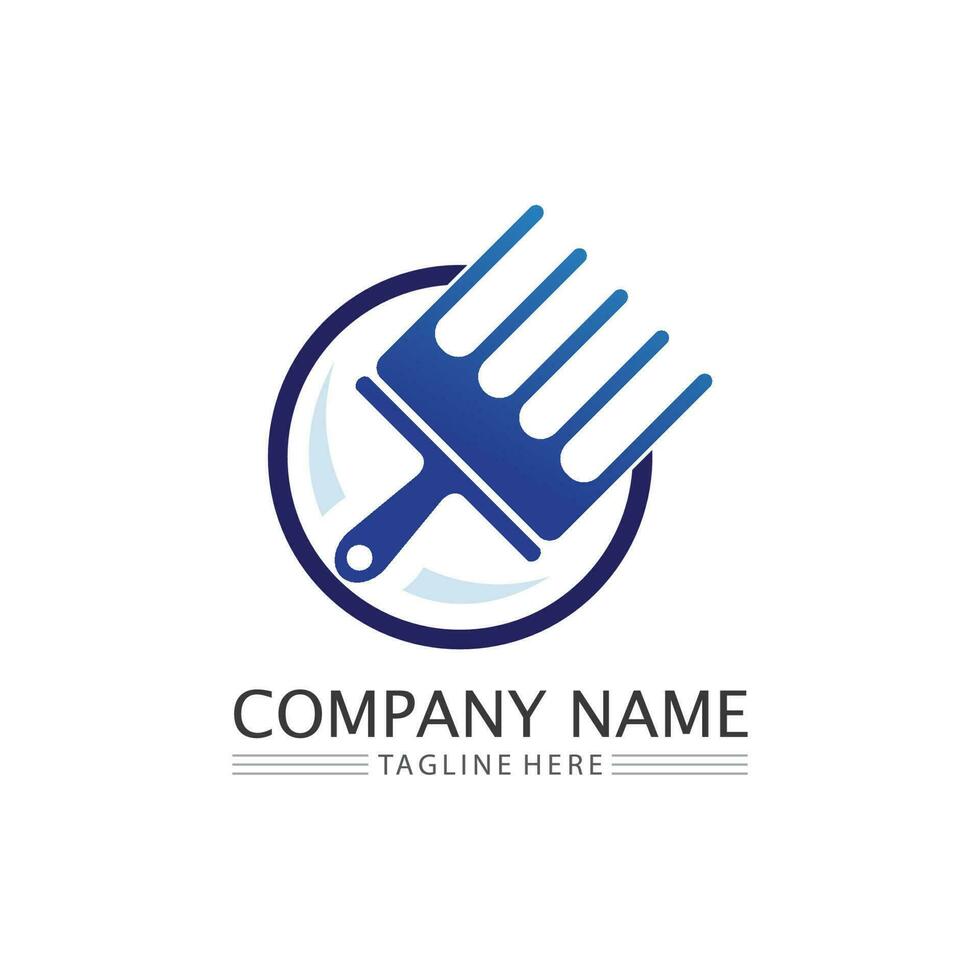 Clean design icon sign and logo design vector illustration
