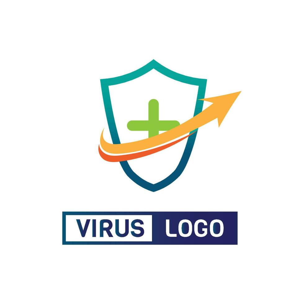 virus corona vector de virus y diseño de máscara logo vector viral y símbolo de icono de diseño