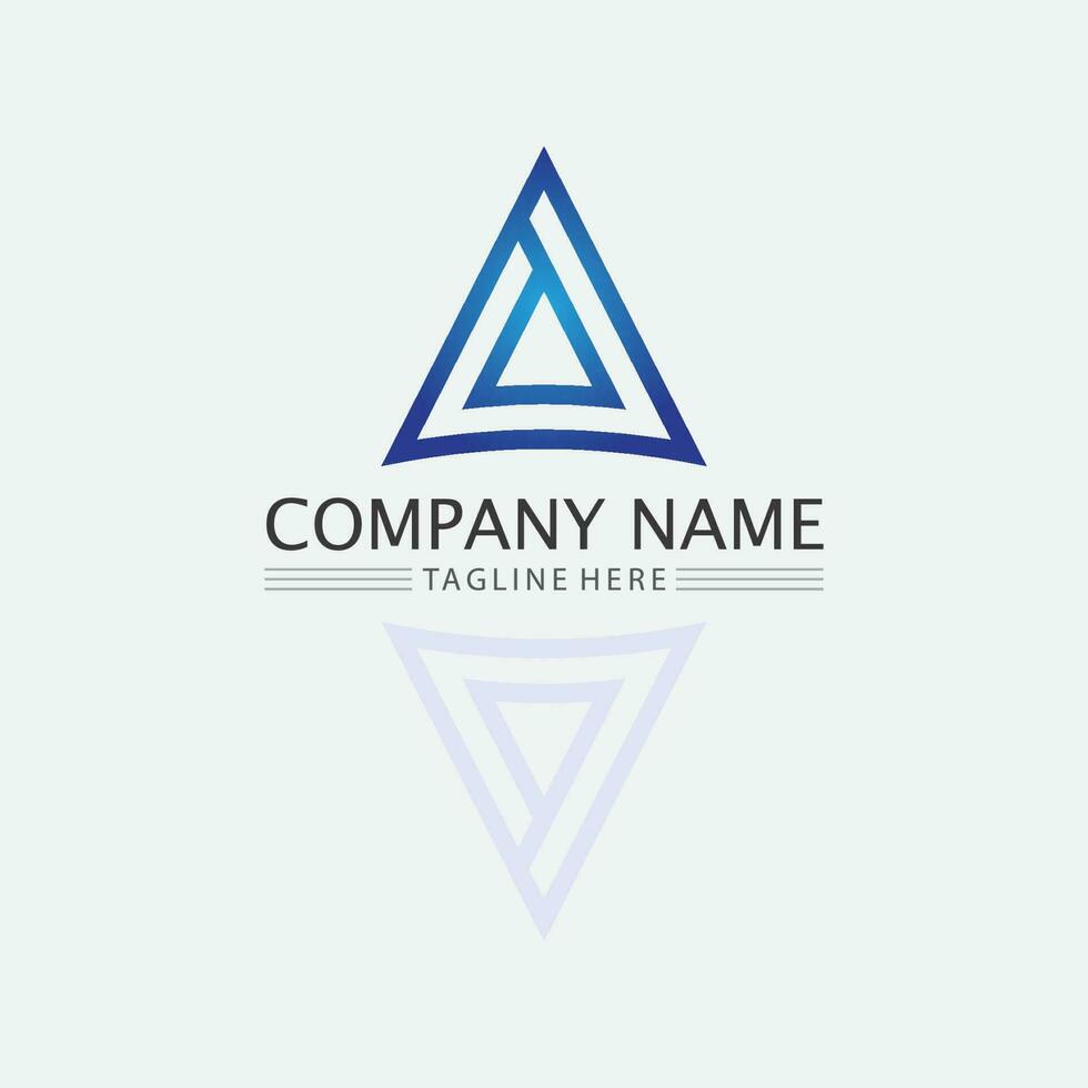 A Letter Logo Template vector