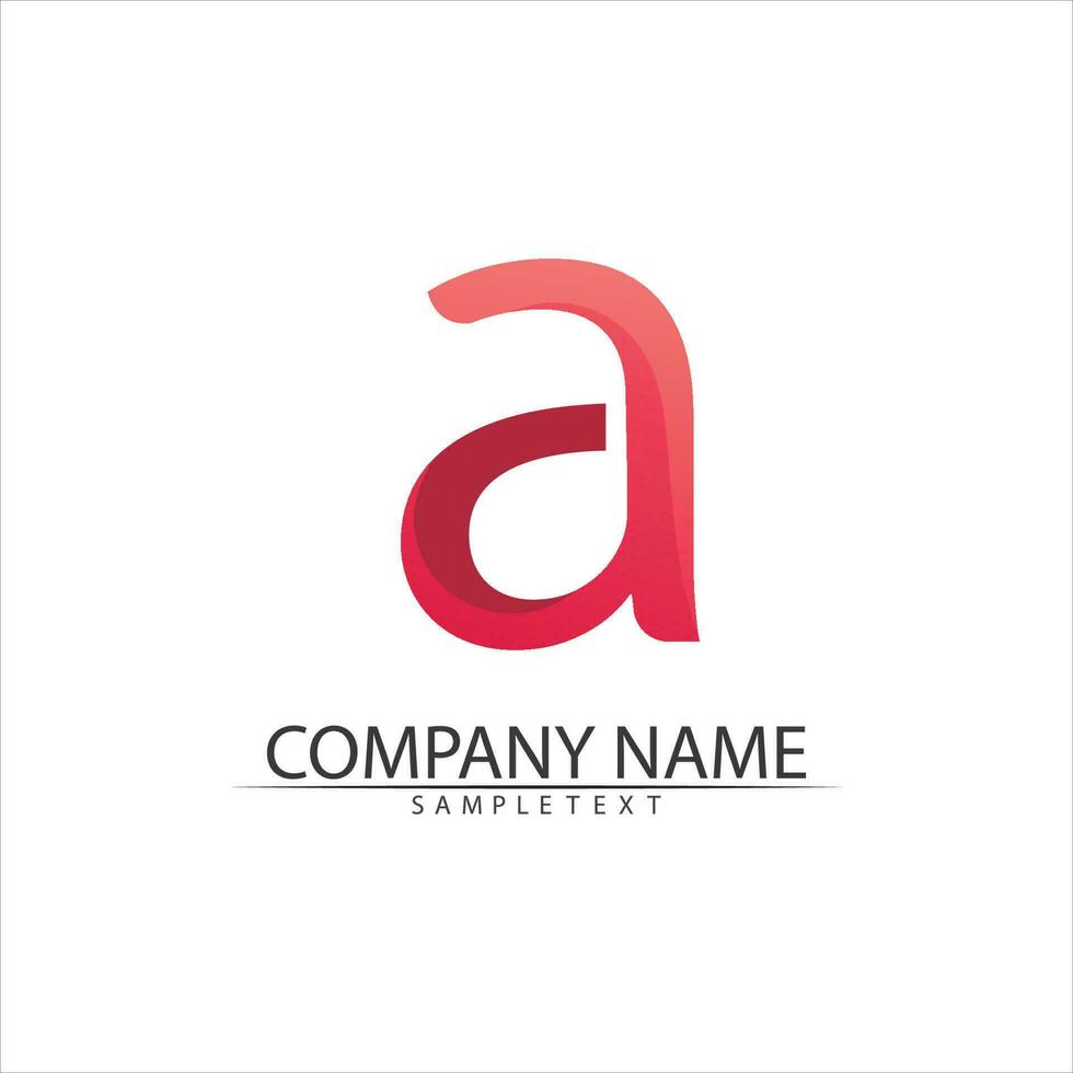 A Letter Logo Template vector