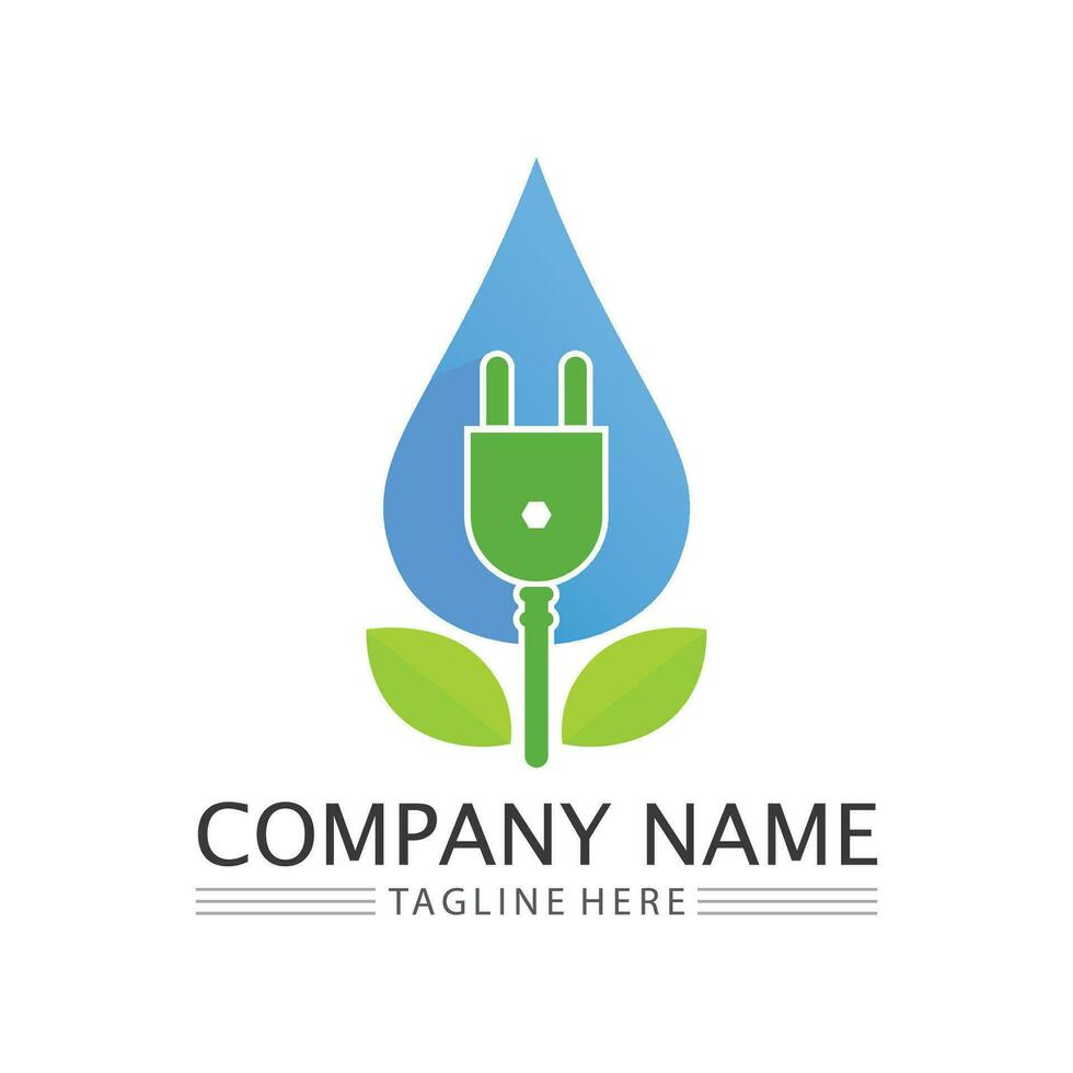 leaf logo design vector for nature symbol template editable,Green leaf logo ecology nature element vector icon.