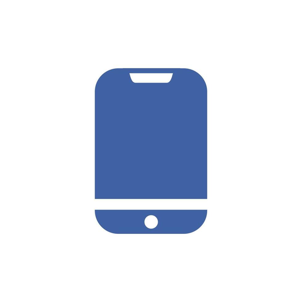 Mobile icon vector