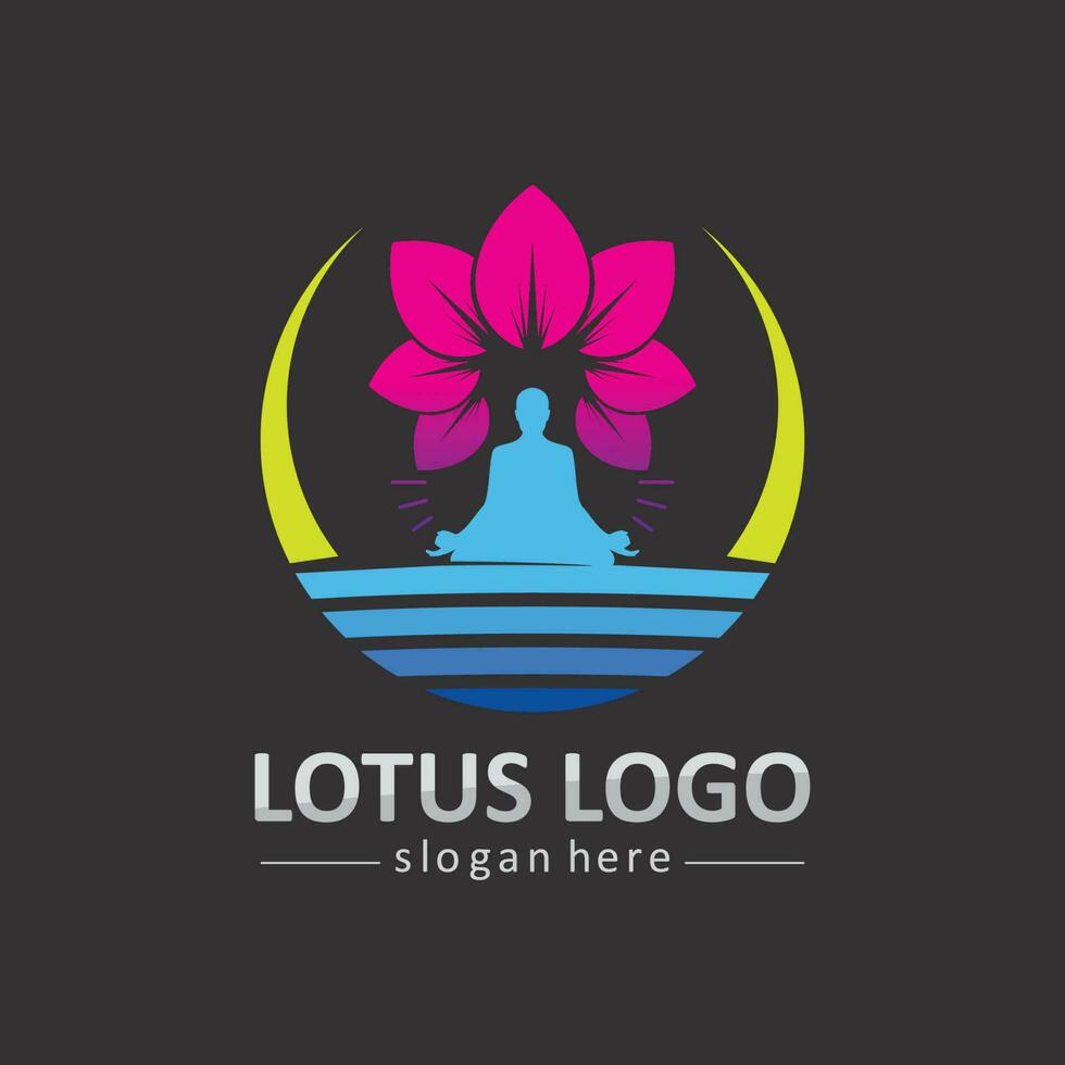 Beauty Vector lotus icon