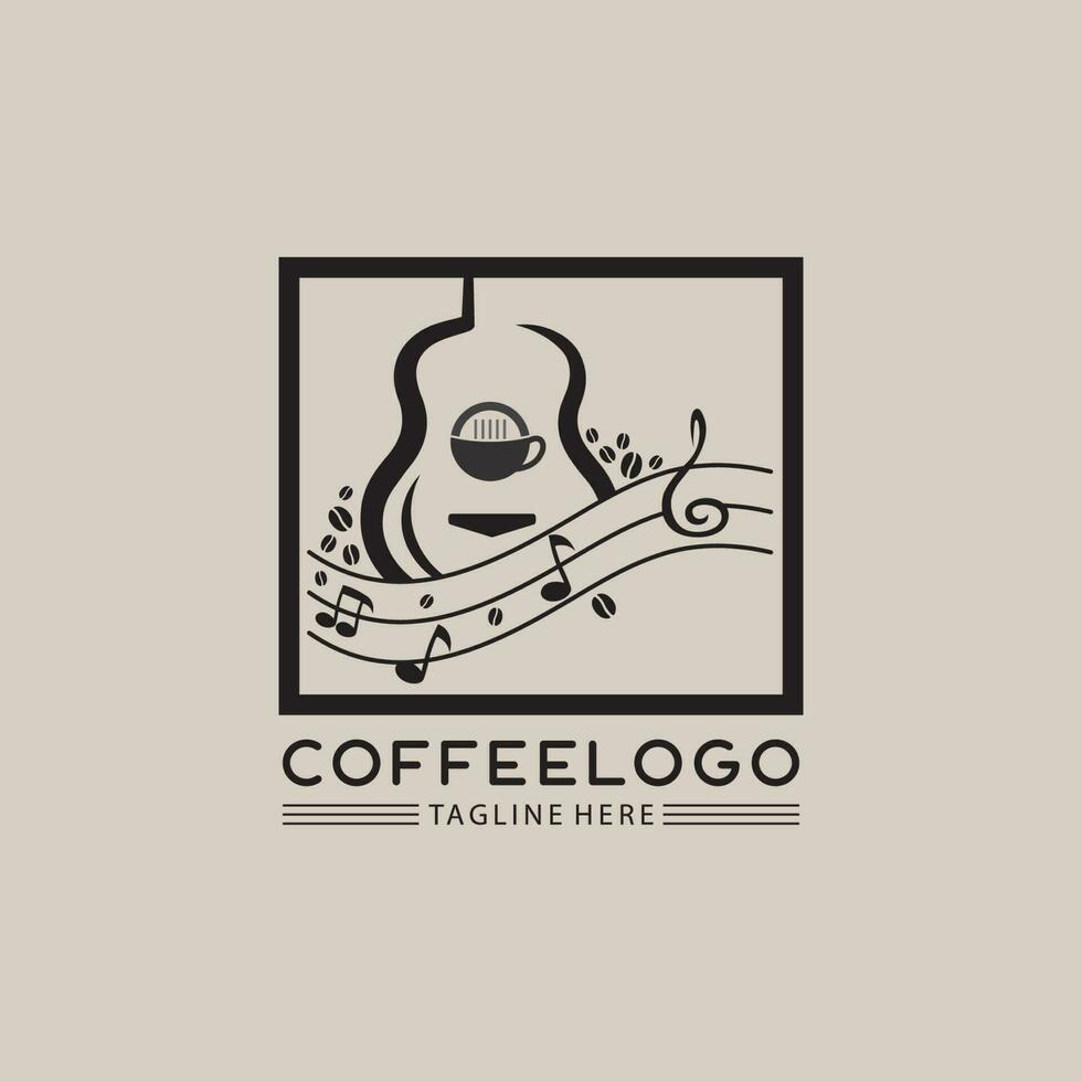 Coffee cup Logo Template vector