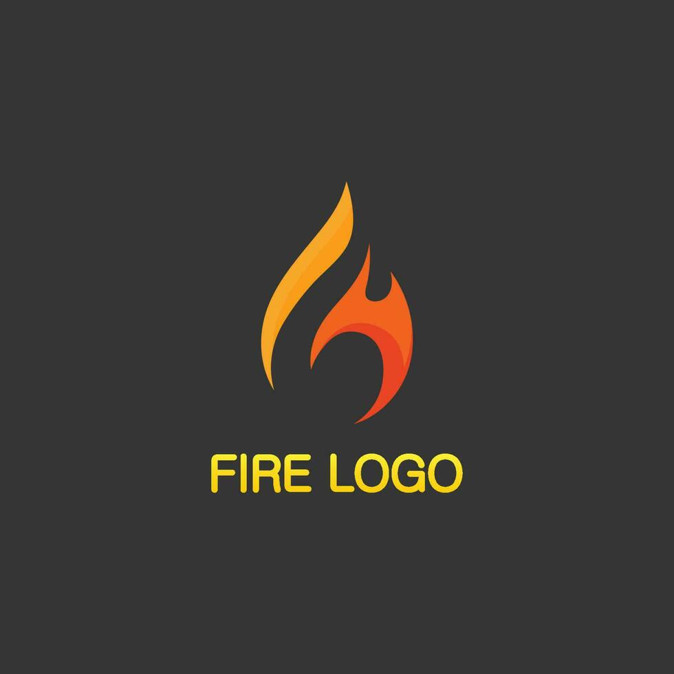 fuego logo e icono, elemento llameante caliente vector llama ilustración diseño energía, cálido, advertencia, signo de cocina, logo, icono, luz, potencia calor