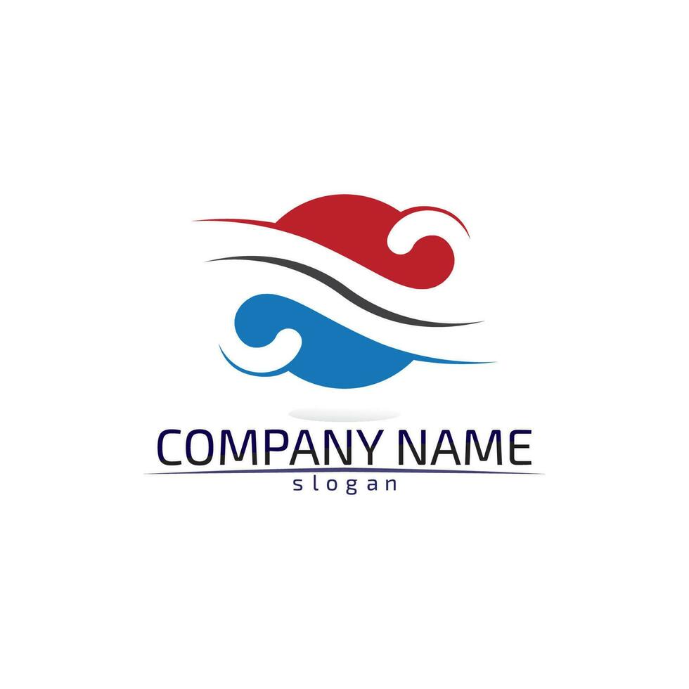 infinity logo and symbol template icons app vector