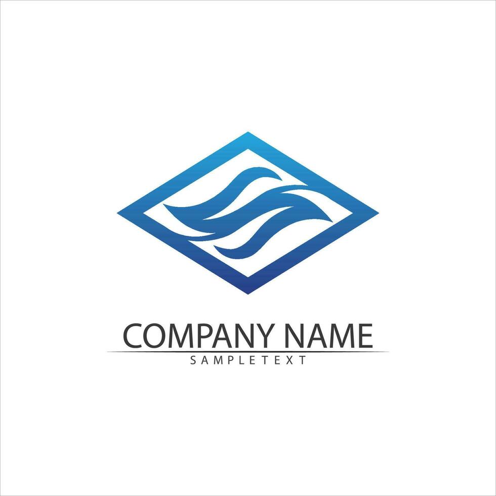 Water drop Logo Template vector