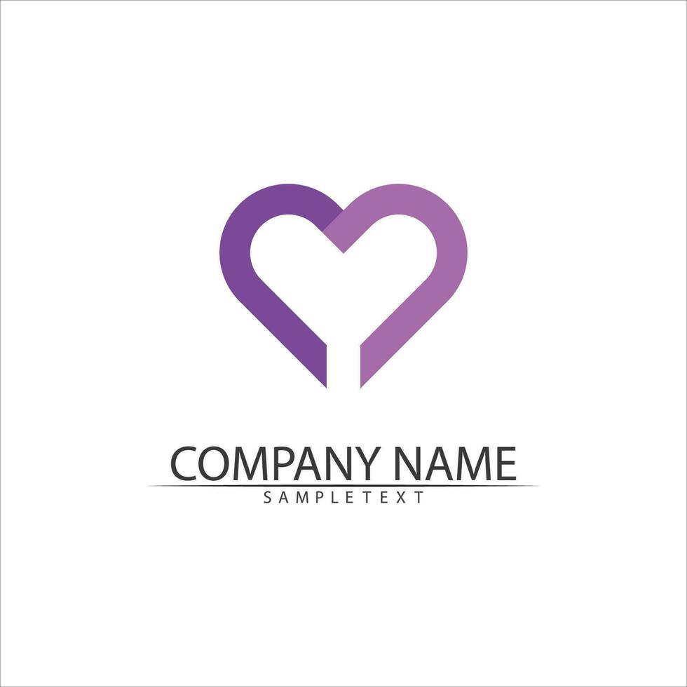 M Letter Logo Template vector