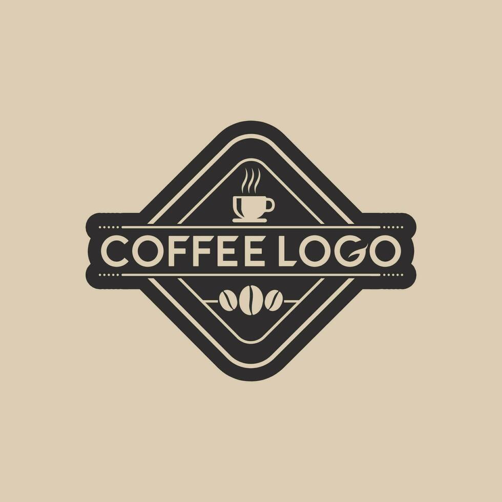 Coffee cup Logo Template vector