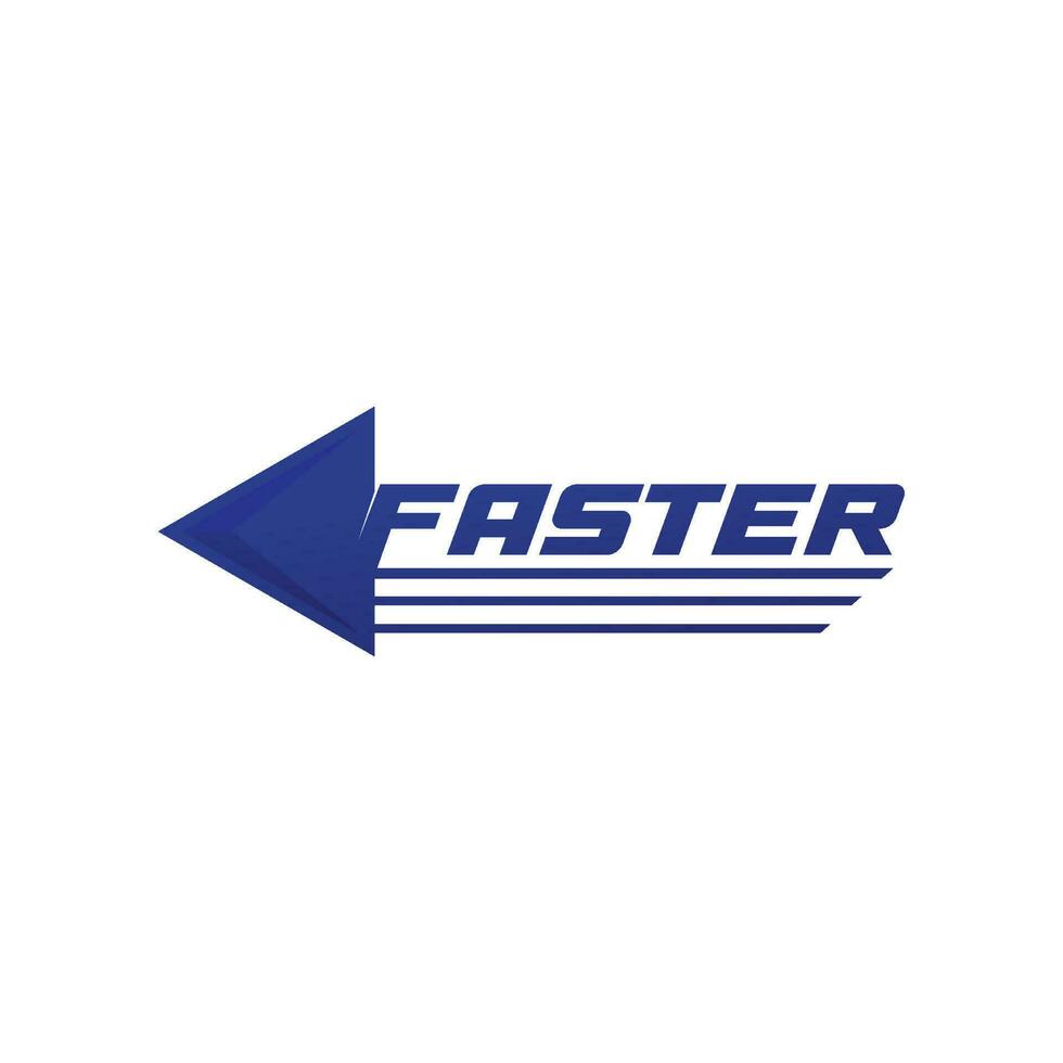 Faster Logo Template vector icon