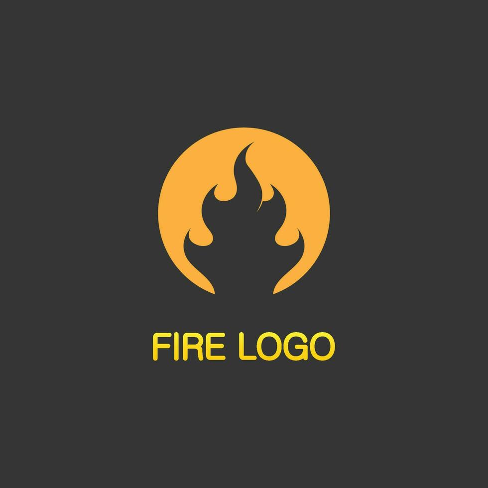 fuego logo e icono, elemento llameante caliente vector llama ilustración diseño energía, cálido, advertencia, signo de cocina, logo, icono, luz, potencia calor