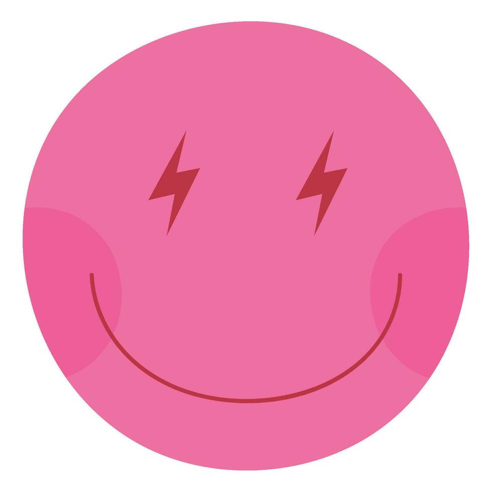 pink emoji design over white 24719213 Vector Art at Vecteezy