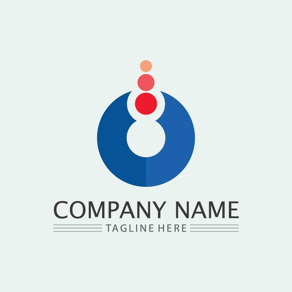 Business icon and logo design vector graphic