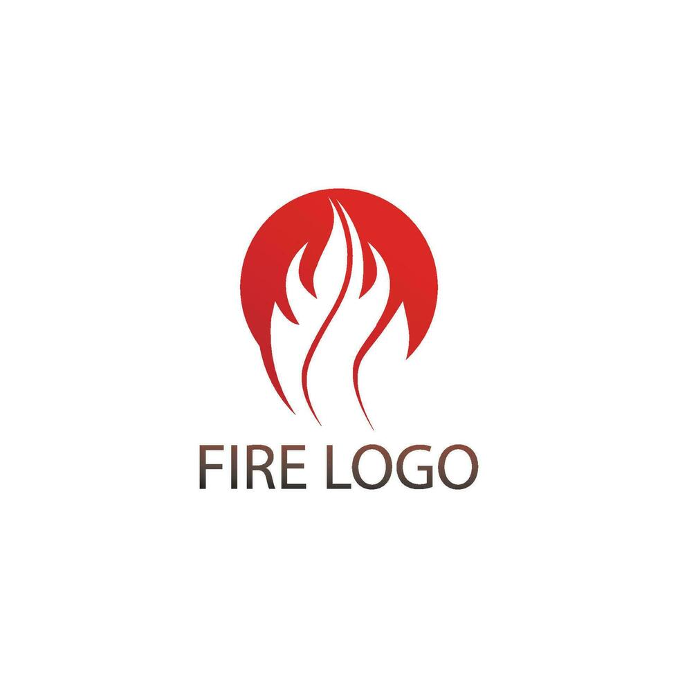 fuego, llama, naturaleza, logotipo, y, símbolos, iconos, plantilla, vector