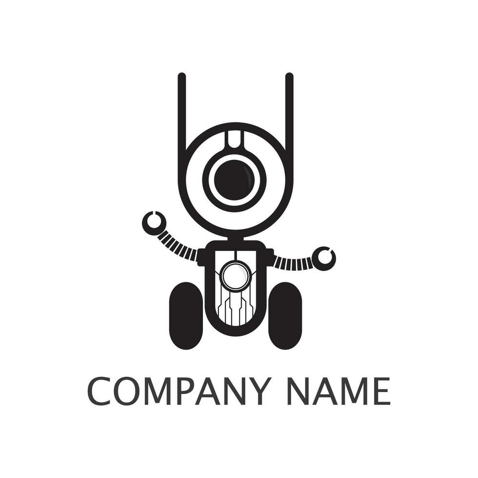 Robot icon vector