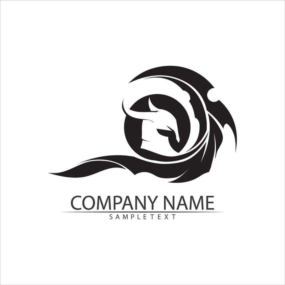 spartan logo and vector design helmet and head