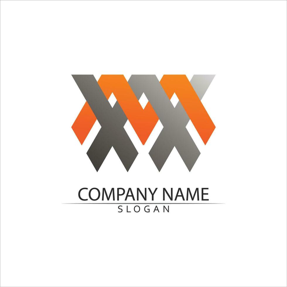 M Letter Logo Template vector