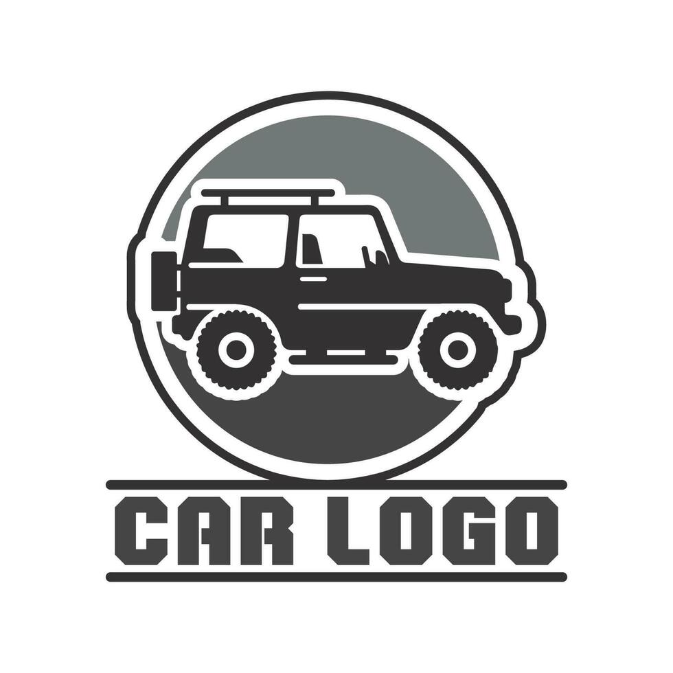 Auto car logo design with concept sports car vehicle icon silhouette.Vector illustration design template. vector