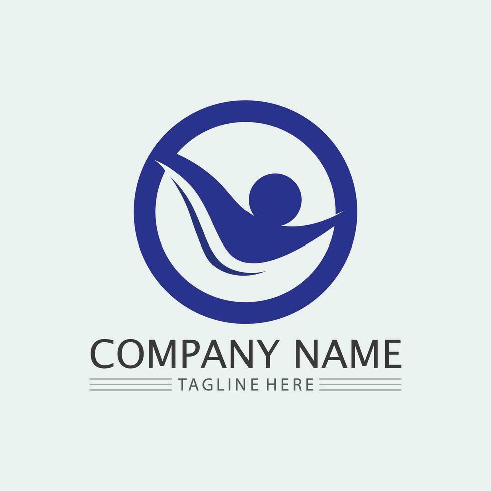 Business icon and logo design vector graphic