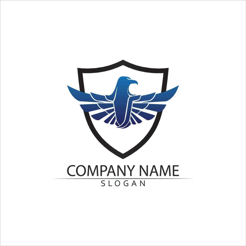 Falcon Logo Template vector