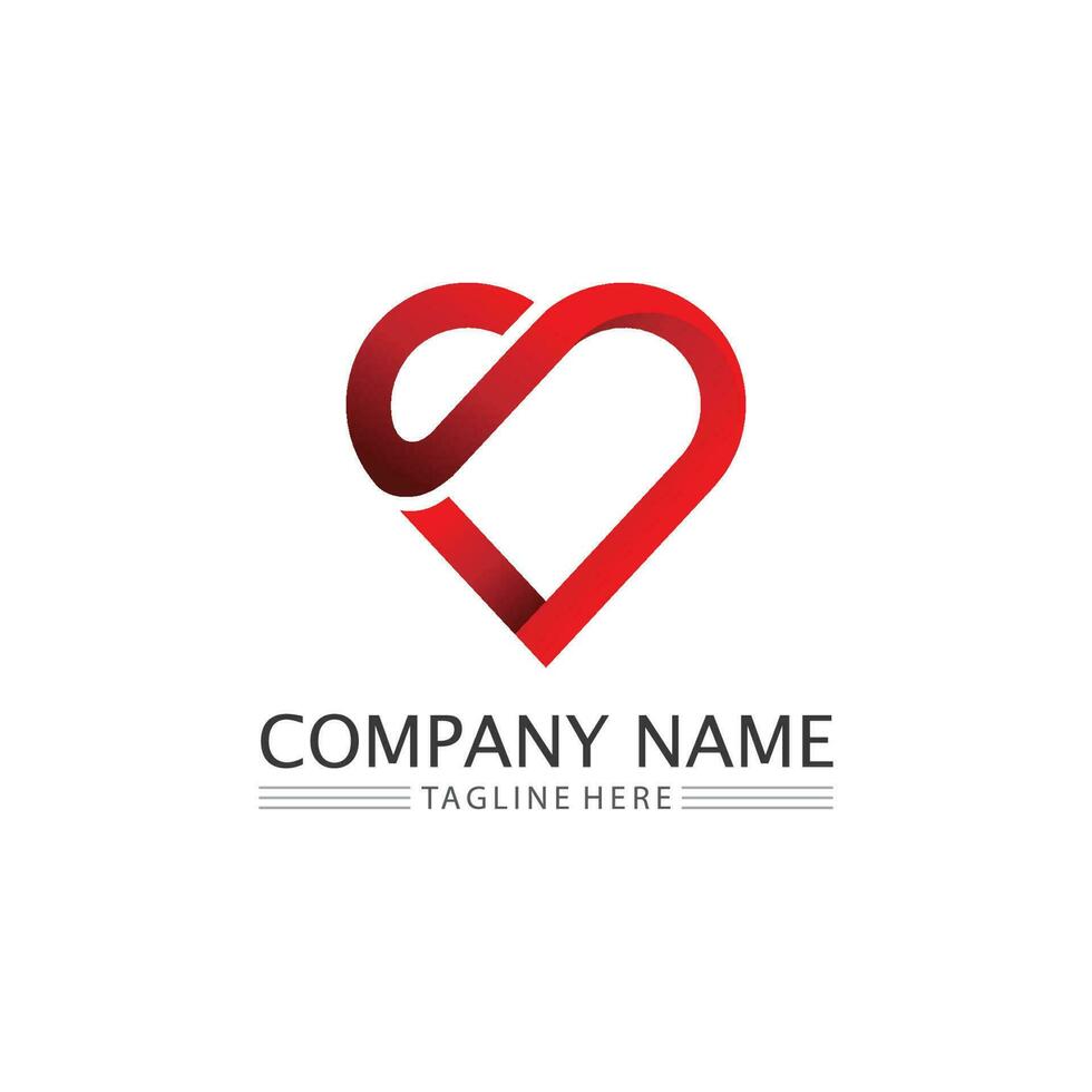 Beauty Love Vector illustration design