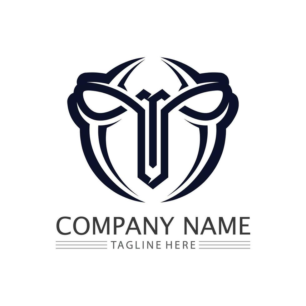 letter T logo image and font T design graphic  vector