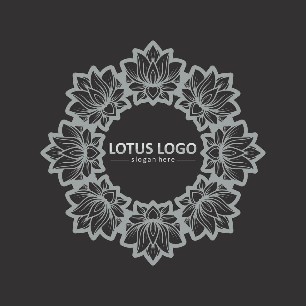 Beauty Vector lotus icon