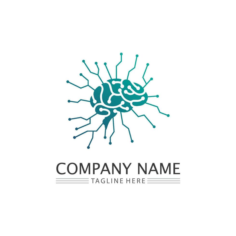 Health Brain vector illustration