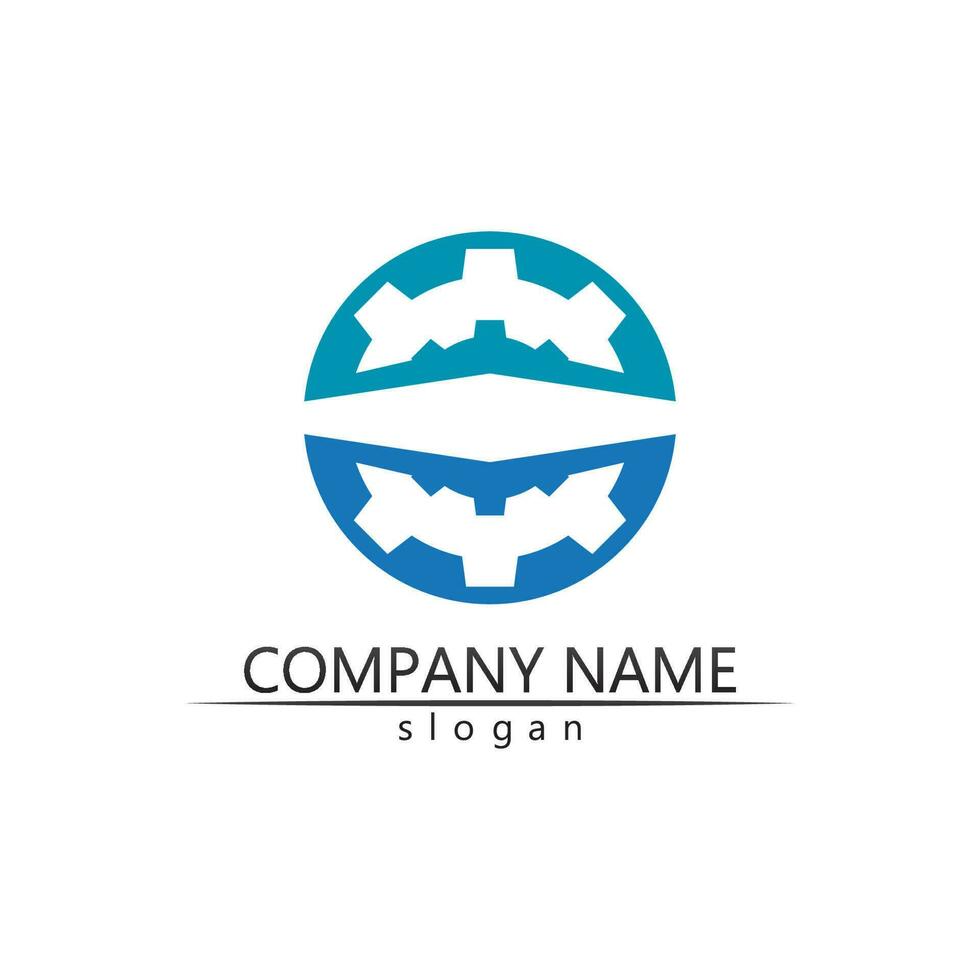 Gear Logo Template vector icon