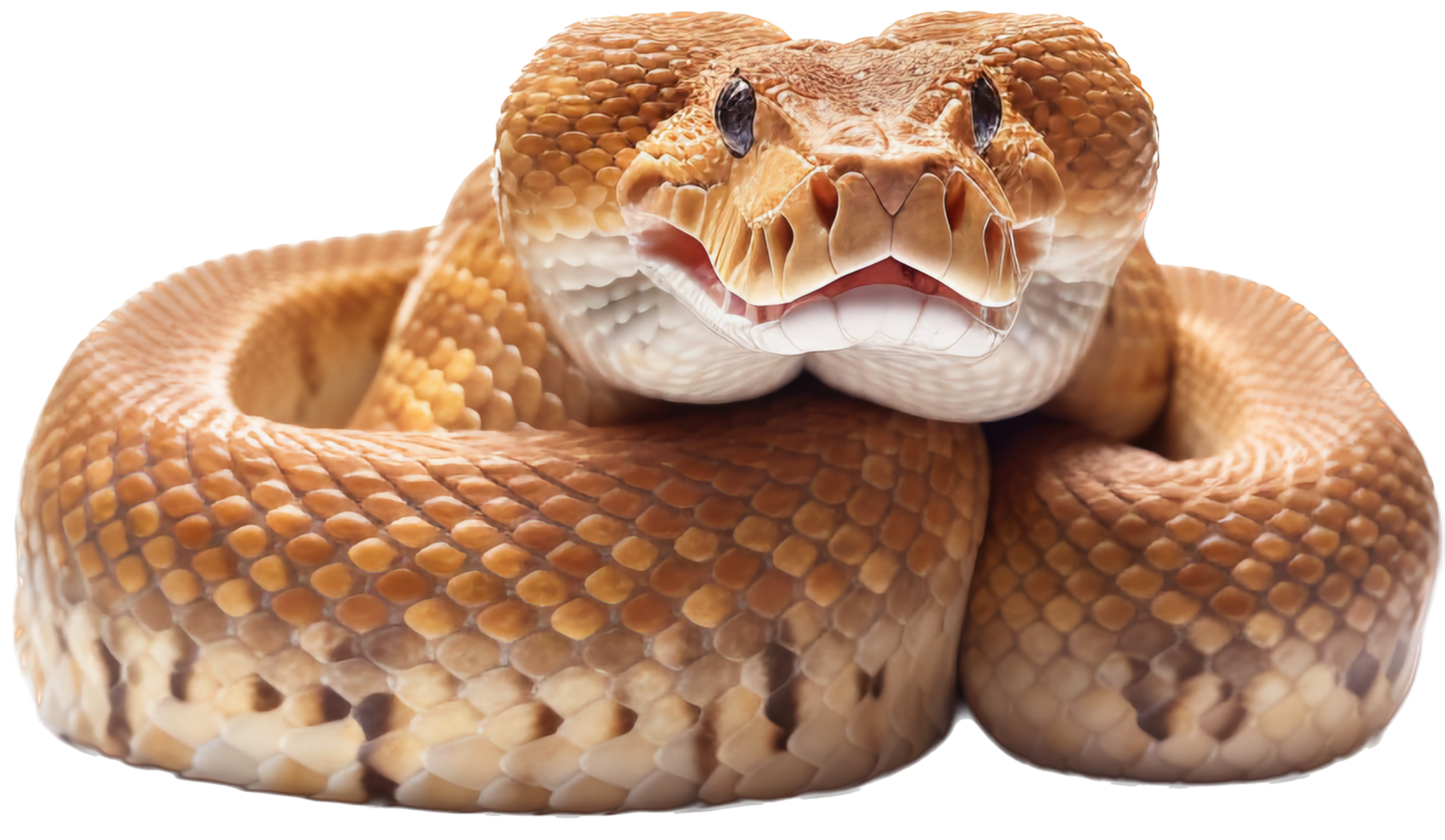 Snake png with AI generated.