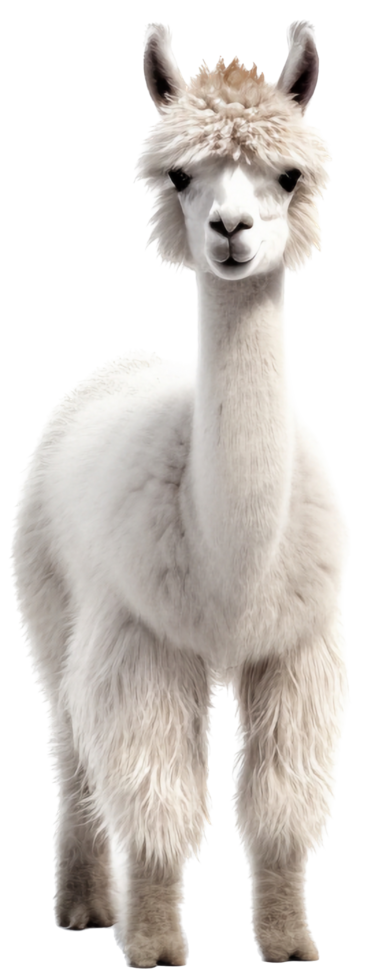 Llama png with AI generated