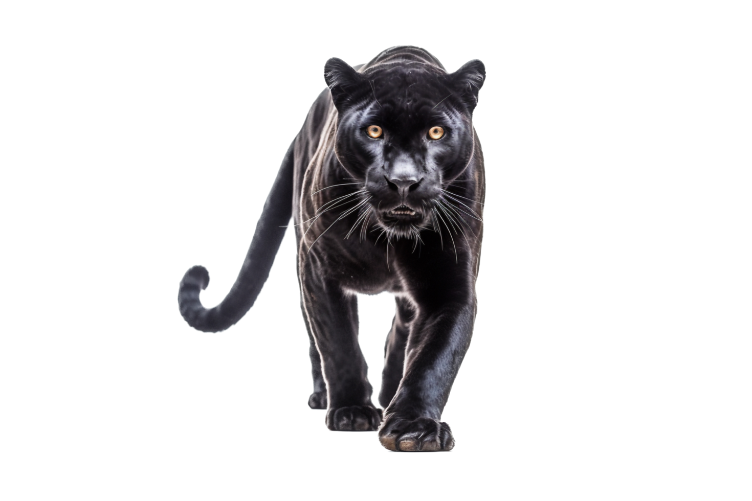 Panther png mit ai generiert.