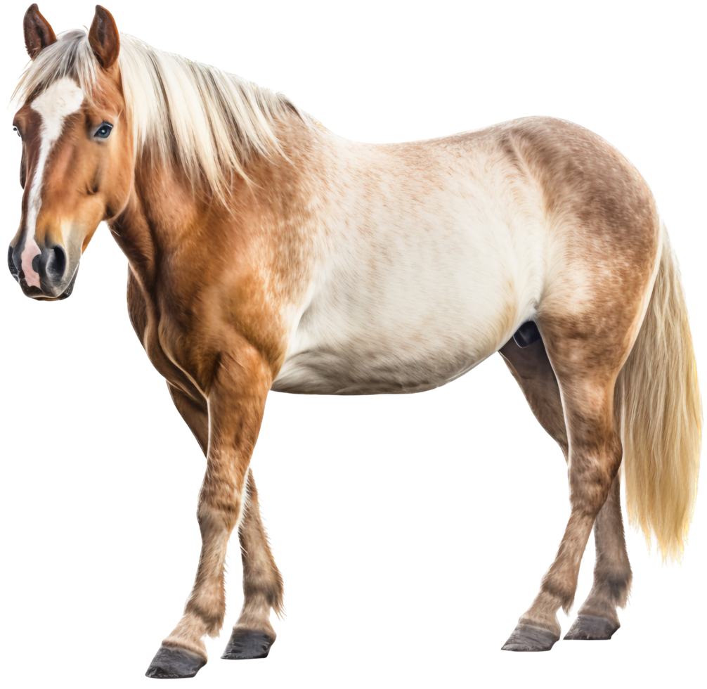 paard PNG met ai gegenereerd.