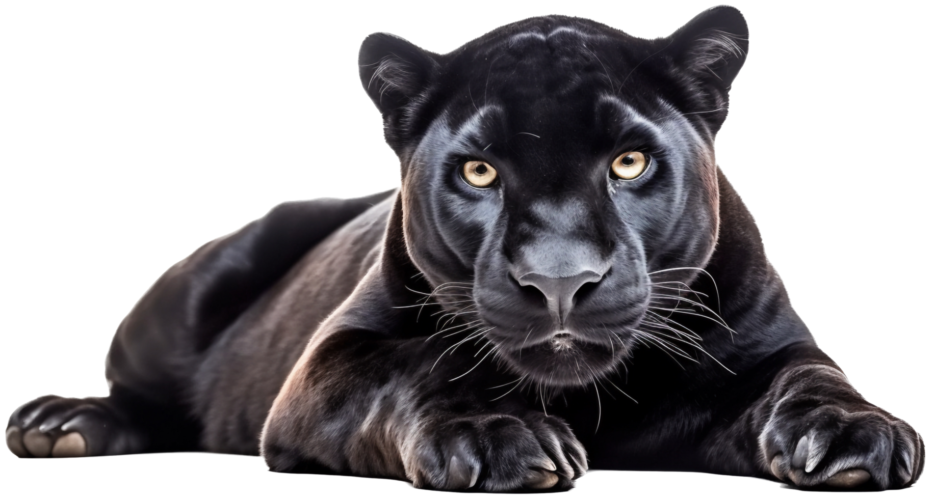 panter PNG met ai gegenereerd.