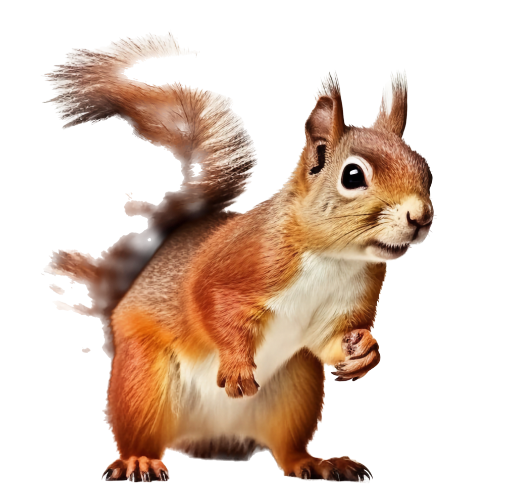 Squirrel with . png