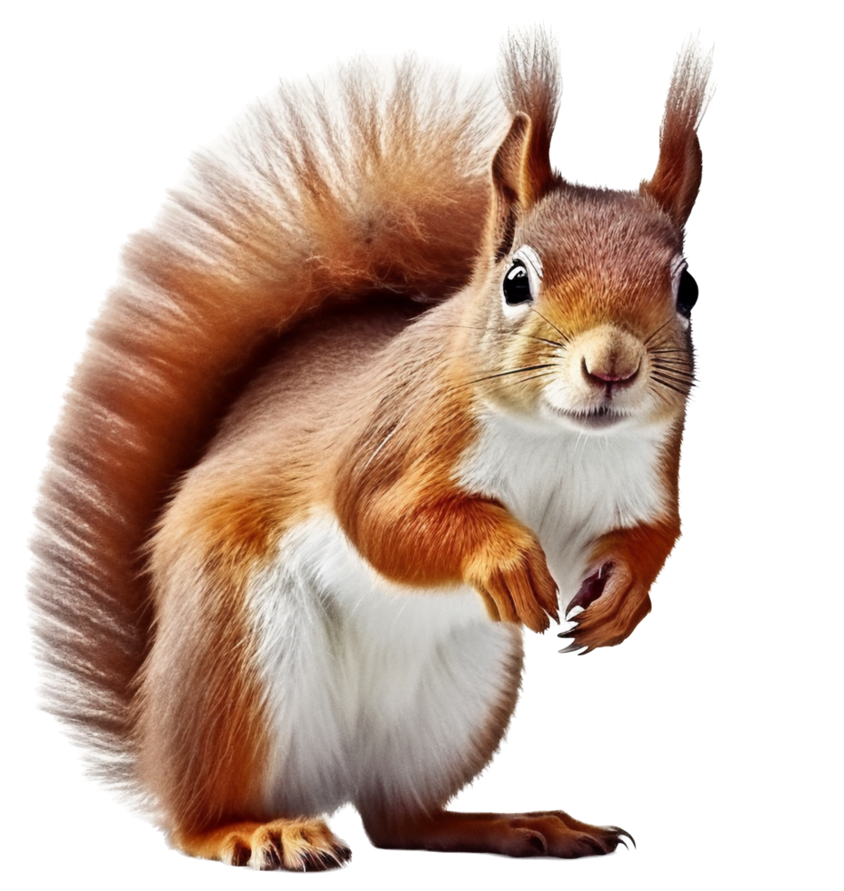 Squirrel with . png