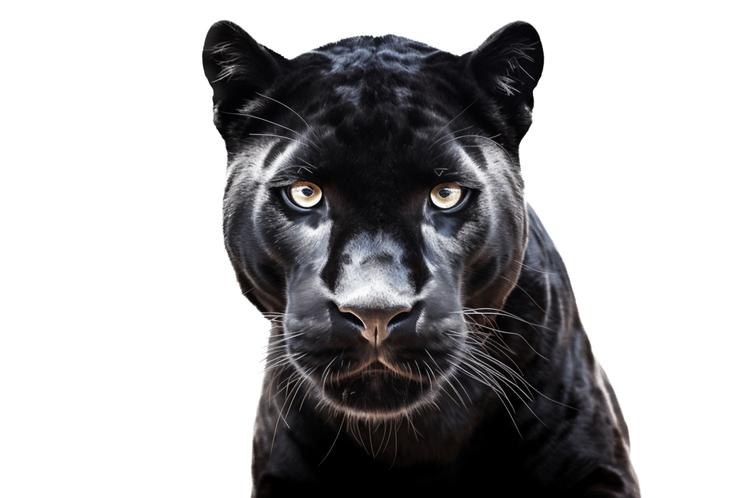 panter PNG met ai gegenereerd.