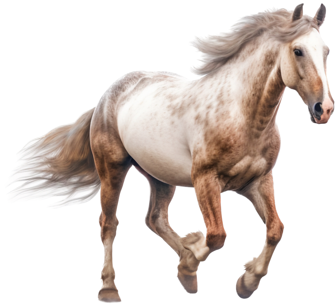 paard PNG met ai gegenereerd.