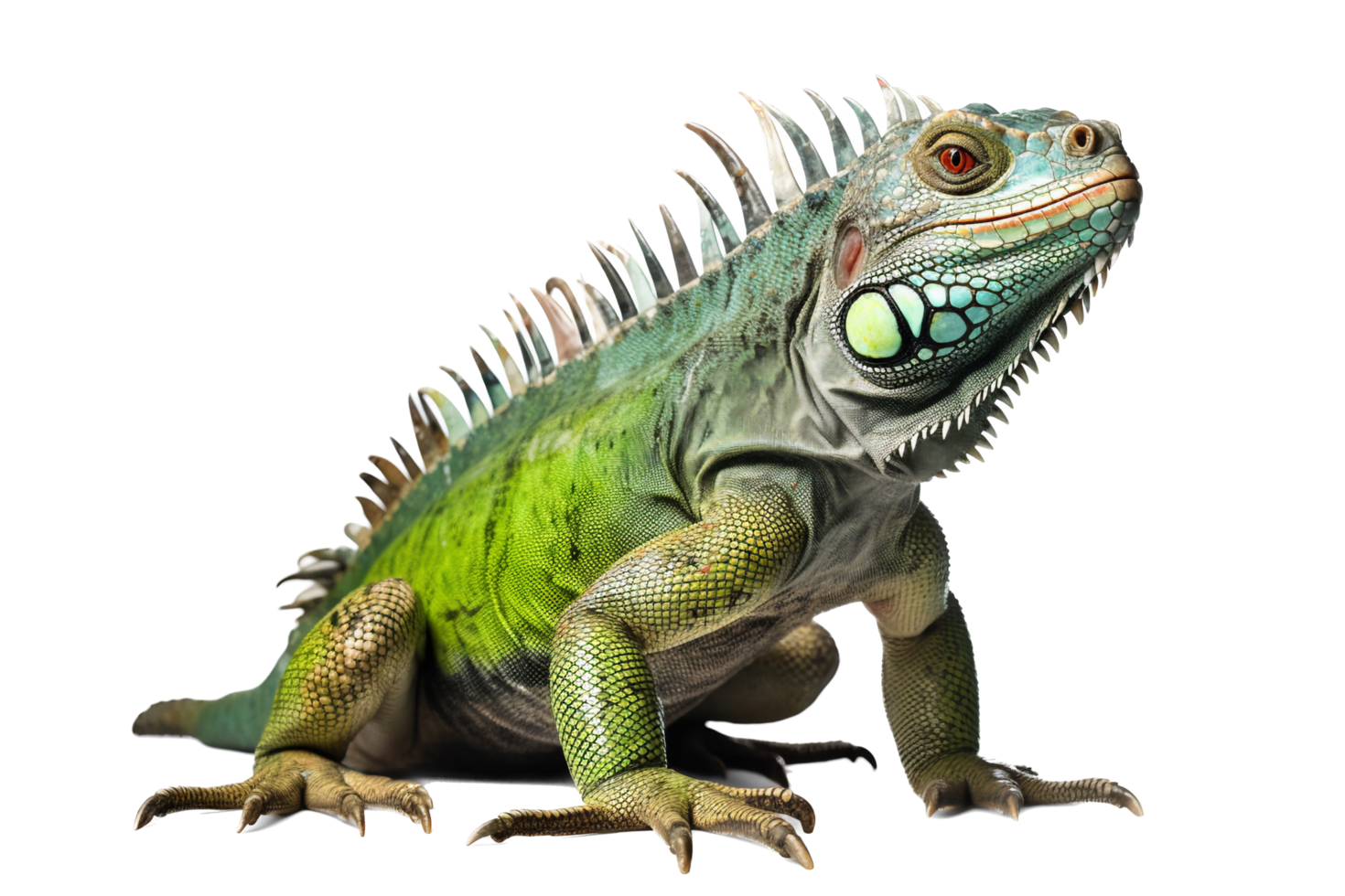 Iguana with . png