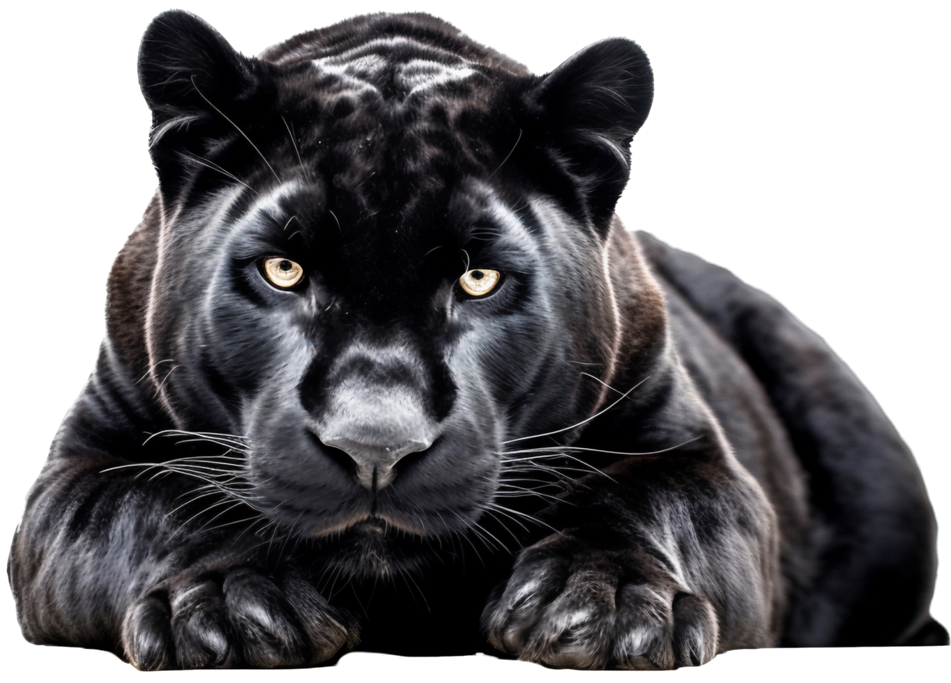 Panther png mit ai generiert.