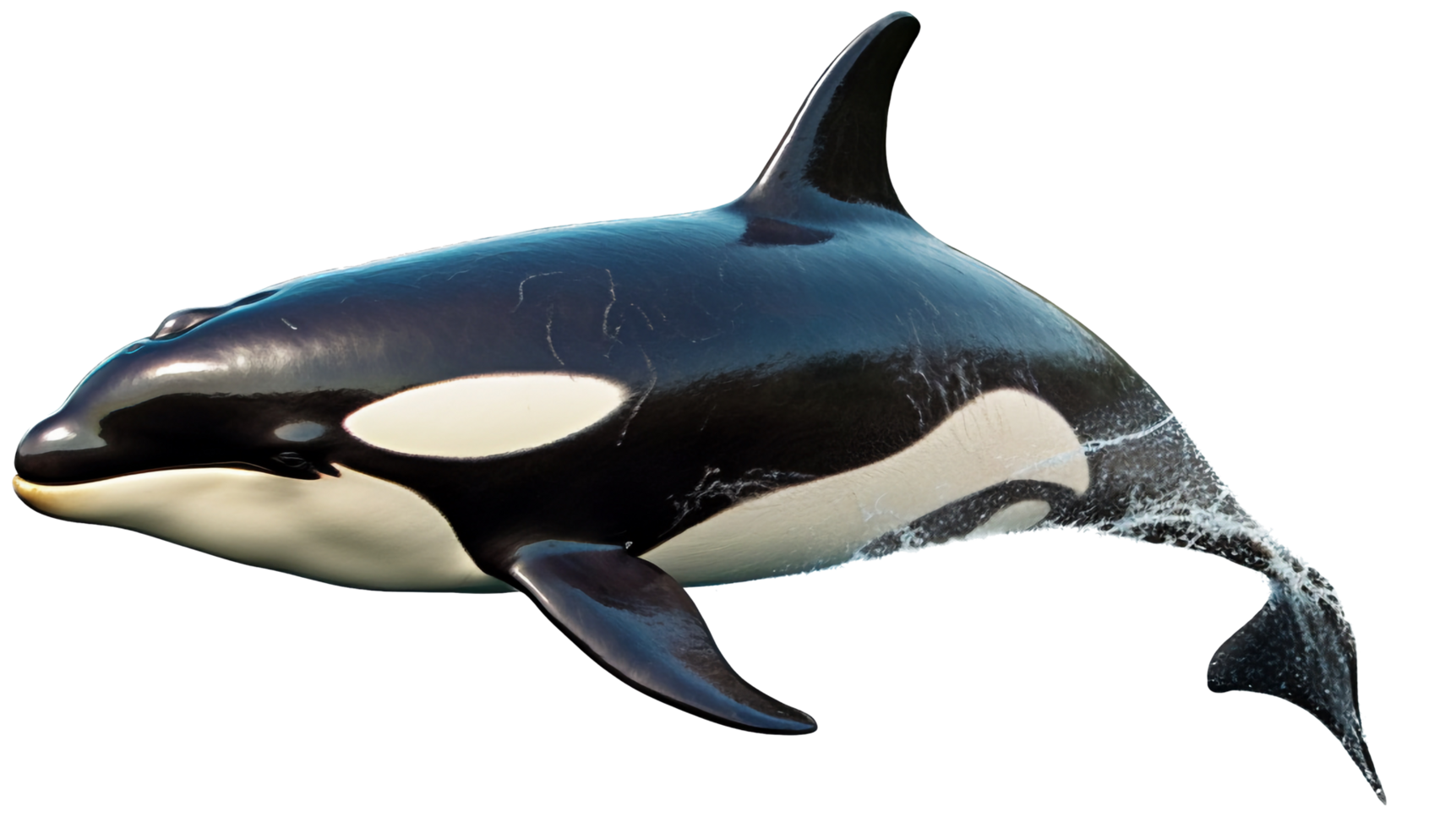 Killer whale with . png
